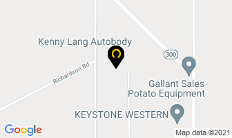 Kenny Lang Autobody in Division No. 22 map