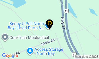 Kenny U-Pull North Bay in North Bay map