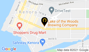 Kenora Metis Council in Kenora map