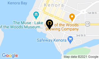 Kenora Veterinary Clinic in Kenora map