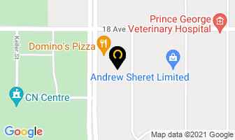 Kenroc Building Materials Co Ltd in Prince George map
