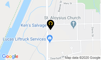 Ken's Salvage Co Ltd in Estevan map