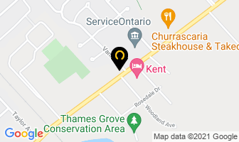 Ken's Variety in Chatham-Kent map