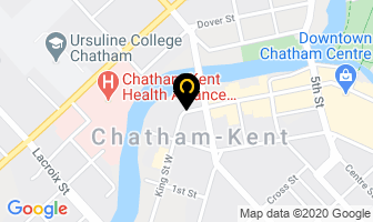 Kent Club in Brownsburg-Chatham map