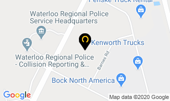 Kenworth Ontario Paclease in Cambridge map