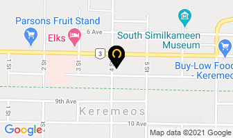 Keremeos Swimming Pool in Okanagan-similkameen D map