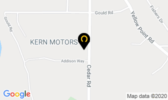 Kern Motors in Nanaimo map