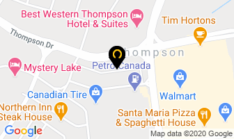 Kernaghan Adjusters Limited in Thompson map