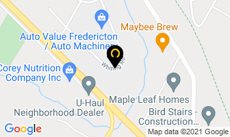 Kerr Controls Ltd in Fredericton map