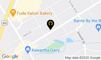 Kerr Lawyers in Barrie map