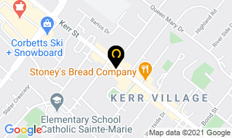 Kerr Village Art Gallery in Burlington map
