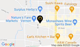 Kerr Wood Leidal Associates Ltd in Vernon map
