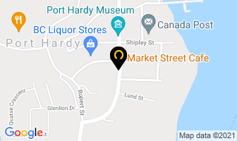 Keta Cable in Port Hardy map