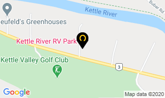 Kettle River Rv Park in Rock Creek map