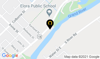 Kevin Brough Rmt in Elora map