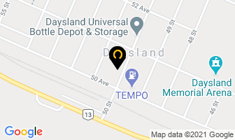 Key Accounting Solutions in Daysland map