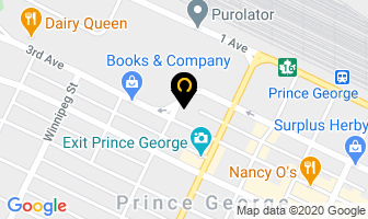 Key Life Wcf Financial Inc in Prince George map