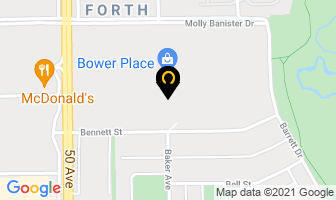 Key Man Engravables in Red Deer map