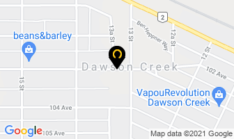 Key Money Finders Ltd in Dawson Creek map