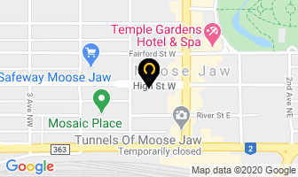 Key West Real Estate Ltd in Moose Jaw map