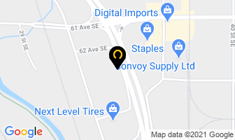Keystone Graphics Ltd in Calgary map
