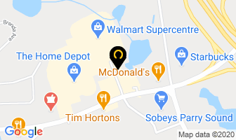 Kfc in Parry Sound map