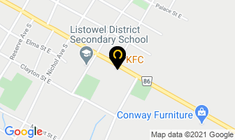 Kfc in Listowel map