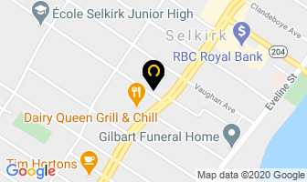 Kfc in Selkirk map