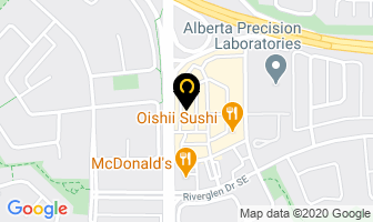 Kfc / Taco Bell in Calgary map
