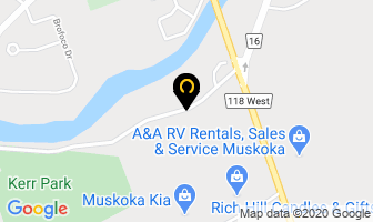 Kh Freelance Esthetics in Bracebridge map