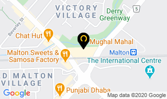Khaneja Homeopathy in Mississauga map