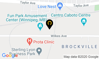 Khartum Shriners in Winnipeg map