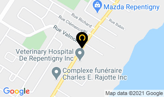 Kia Repentigny - Occasion in Repentigny map