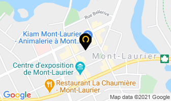 Kiam Centre Animalier in Mont-laurier map