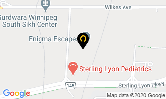 Kickit Dance Studio in Winnipeg map