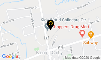 Kidz World Childcare Ctr in Kingston map