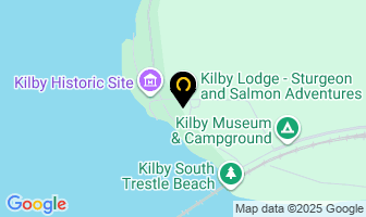 Kilby Lodge in Harrison Hot Springs map