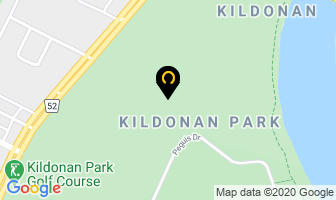 Kildonan Park Golf Course in Winnipeg map