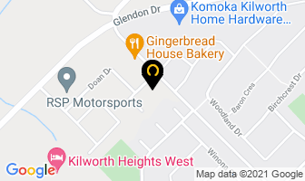 Kilworth Children's Centre in Komoka map