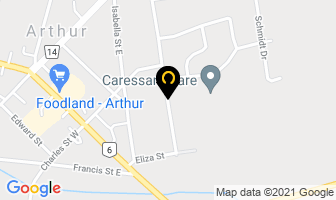 Kim Andrew Dr Arthur Dental in Arthur map