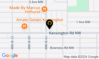 Kim Avery Real Estate in Calgary map