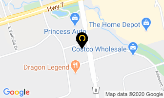 Kim Pet Hospital in Markham map