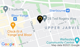 Kim Steven in Toronto map