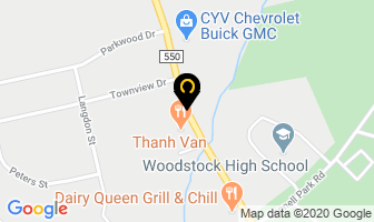 Kim Thao Restaurant in Woodstock map