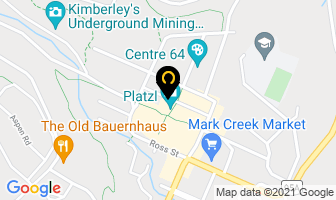 Kimberley Lodging Co Ltd in Kimberley map