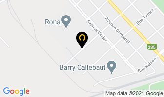 Kimberly-Clark Inc in Saint-Hyacinthe map