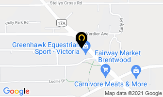 Kimberly Williams Interiors in Brentwood Bay map
