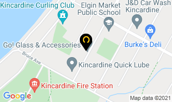 Kincardine-U-Store-It in Kincardine map