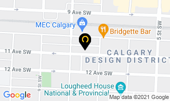 King & Company in Calgary map