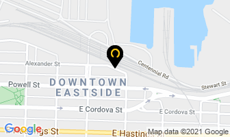 King Automobile Service in Vancouver map